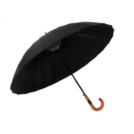 Parasol 24 druty czarny z drewnianą rączką6.jpg