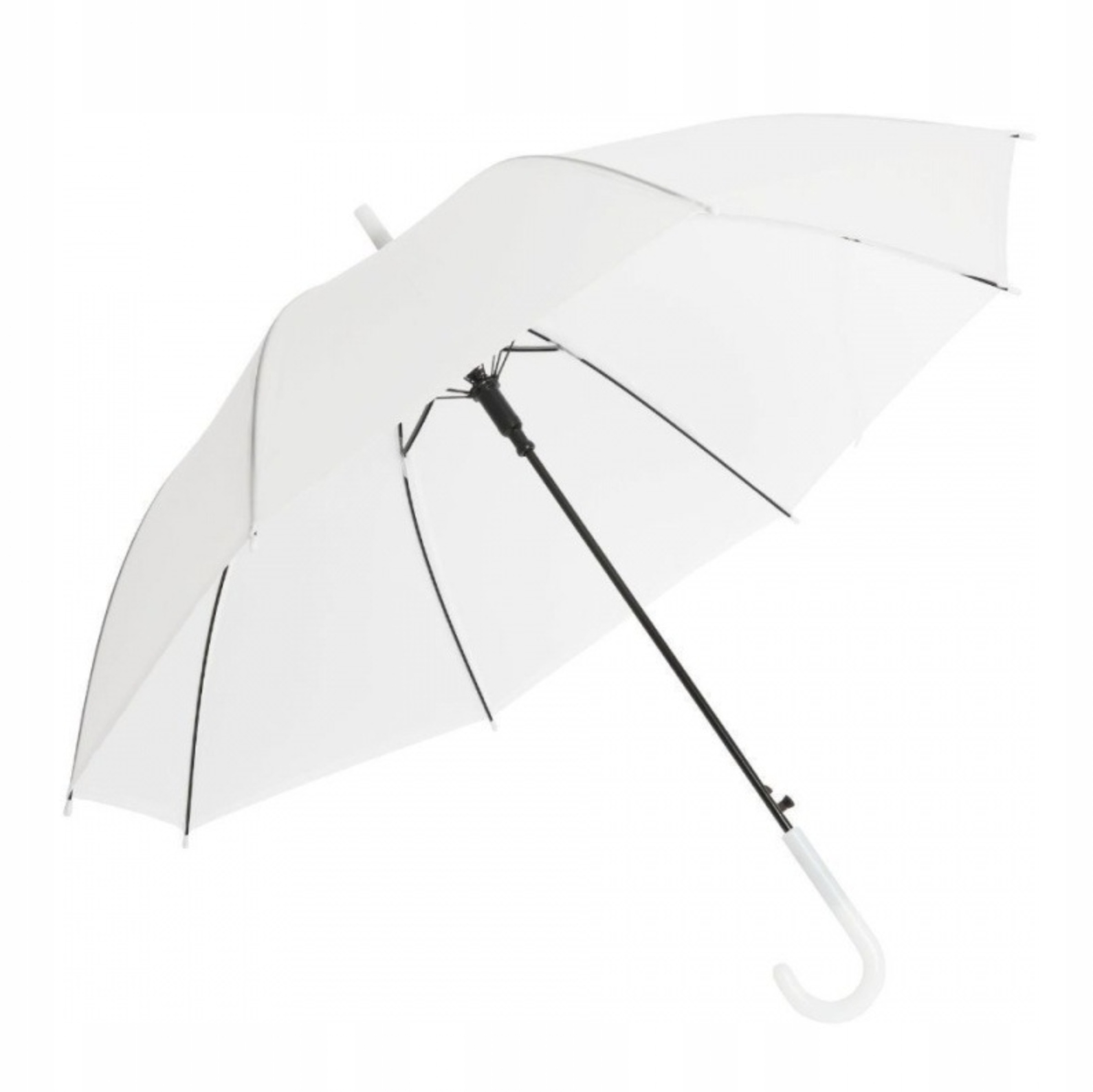 Biały elegancki parasol ślubna parasolka automatyczny duży xxl składany