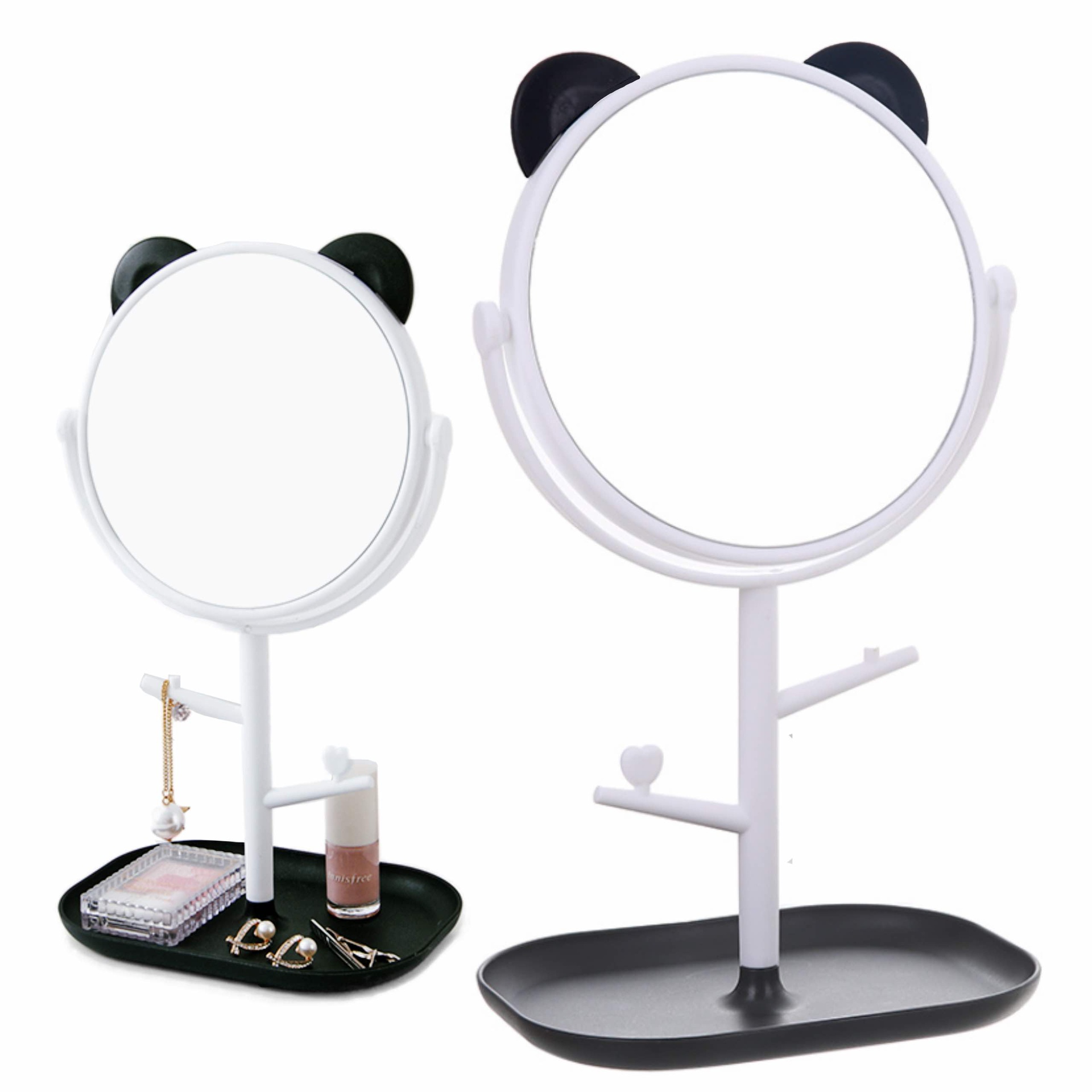 Lusterko kotek biało czarne 2.jpeg